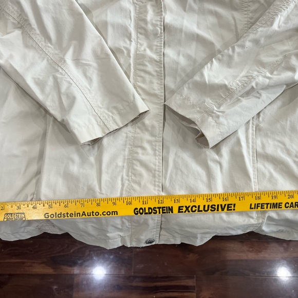 Eddie Bauer Beige Hooded Jacket - Picture 5 of 6